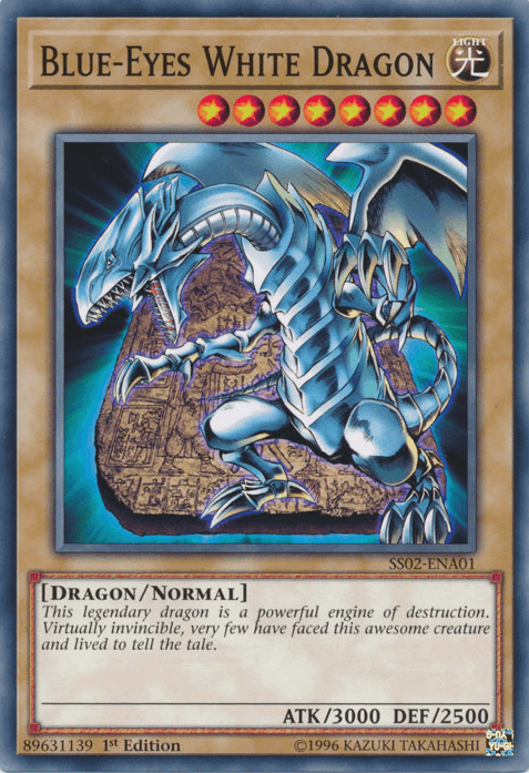 Blue-Eyes White Dragon [SS02-ENA01] Common (ONLINE ORDER ONLY)