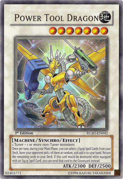 Power Tool Dragon [RGBT-EN042] Ultra Rare (ONLINE ORDER ONLY)