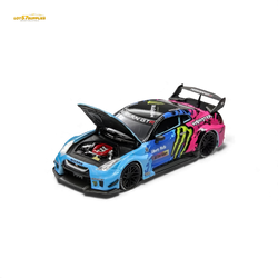 (Pre-Order) Demon King Auto GT-R R35 LBWK Wide-Body - Monster Livery 1:64 (ONLINE ORDER ONLY)