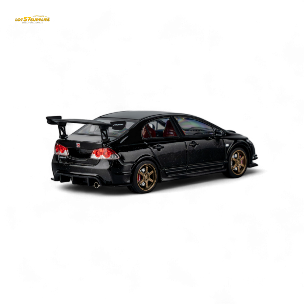 (Pre-Order) Microturbo Custom FD2 J'S Racing - Metallic Black 1:64 (ONLINE ORDER ONLY)