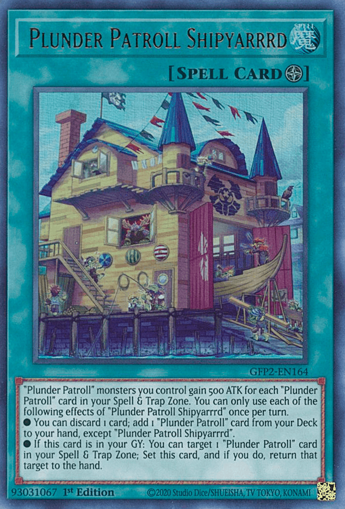Plunder Patroll Shipyarrrd [GFP2-EN164] Ultra Rare (ONLINE ORDER ONLY)