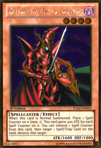 Breaker the Magical Warrior [PGLD-EN052] Gold Rare (ONLINE ORDER ONLY)