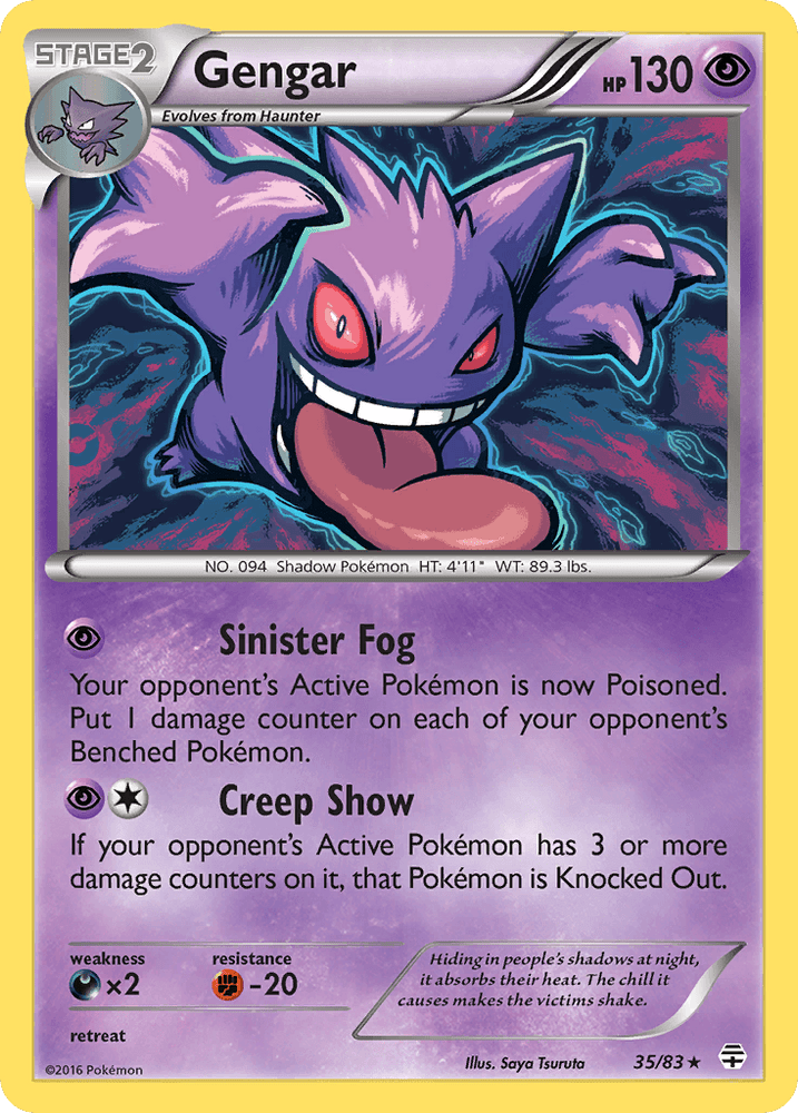 Gengar (35/83) [XY: Generations] (Online Only)
