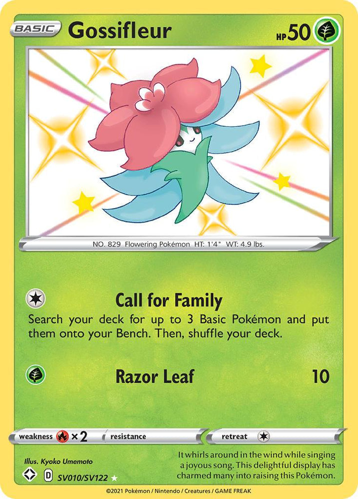 Gossifleur (SV010/SV122) [Sword & Shield: Shining Fates] (Online Only)