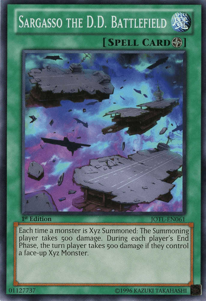 Sargasso the D.D. Battlefield [JOTL-EN061] Common (ONLINE ORDER ONLY)