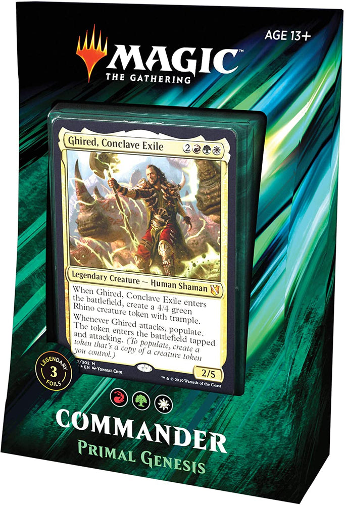 Commander 2019 - Commander Deck (Primal Genesis) (Online Order Only)