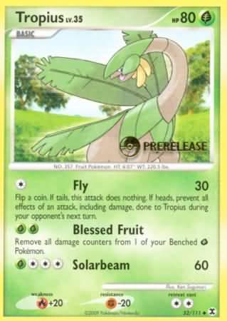 Tropius (52/111) (Prerelease Promo) [Nintendo: Black Star Promos] (Online Only)