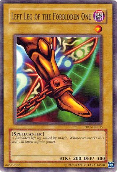 Left Leg of the Forbidden One [DB1-EN136] Common (ONLINE ORDER ONLY)