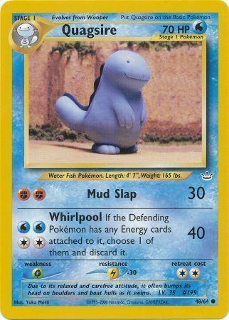 Quagsire (48/64) [Neo Revelation Unlimited] (Online Only)