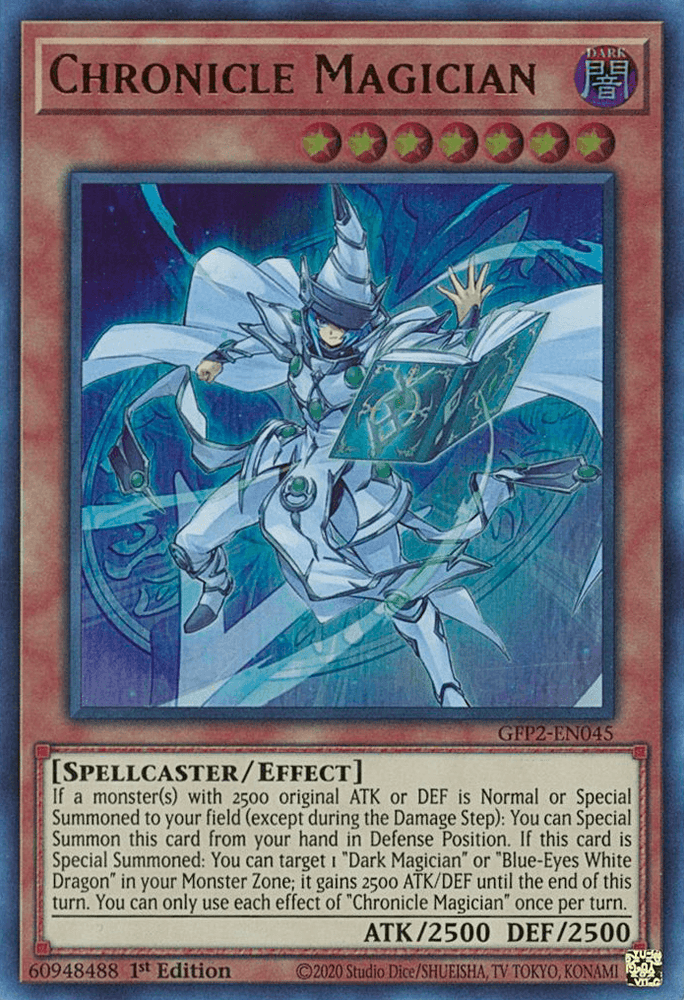 Chronicle Magician [GFP2-EN045] Ultra Rare (ONLINE ORDER ONLY)