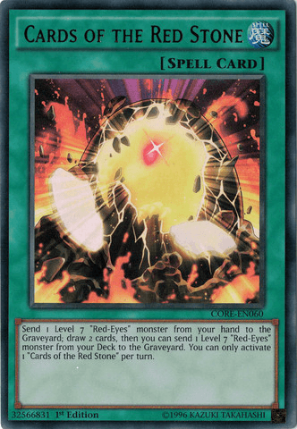 Cards of the Red Stone [CORE-EN060] Ultra Rare (ONLINE ORDER ONLY)