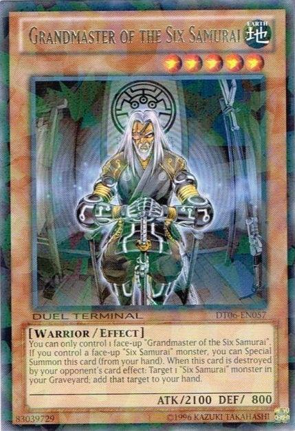 Grandmaster of the Six Samurai [DT06-EN057] Rare (ONLINE ORDER ONLY)