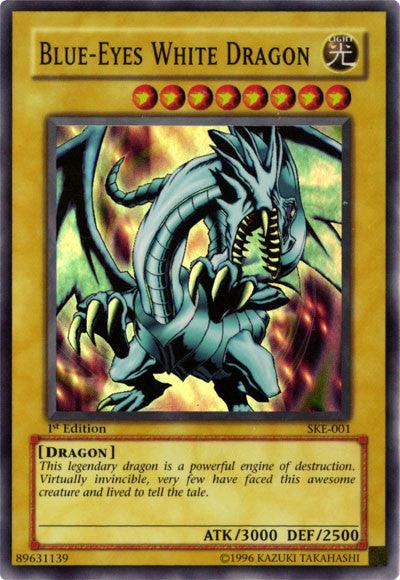 Blue-Eyes White Dragon [SKE-001] Super Rare (ONLINE ORDER ONLY)