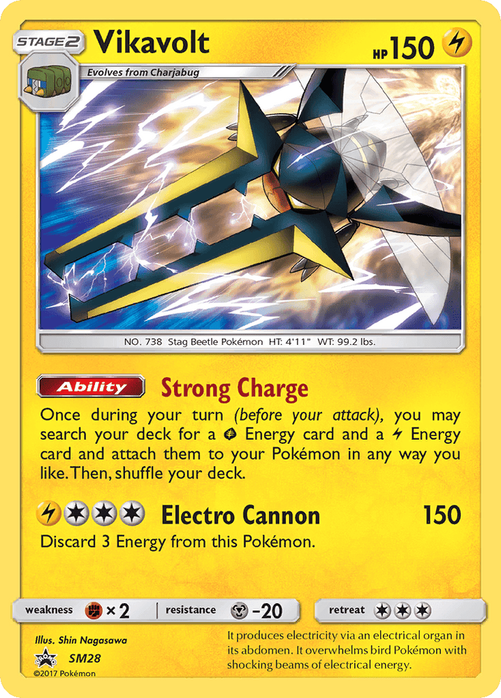 Vikavolt (SM28) [Sun & Moon: Black Star Promos] (Online Only)