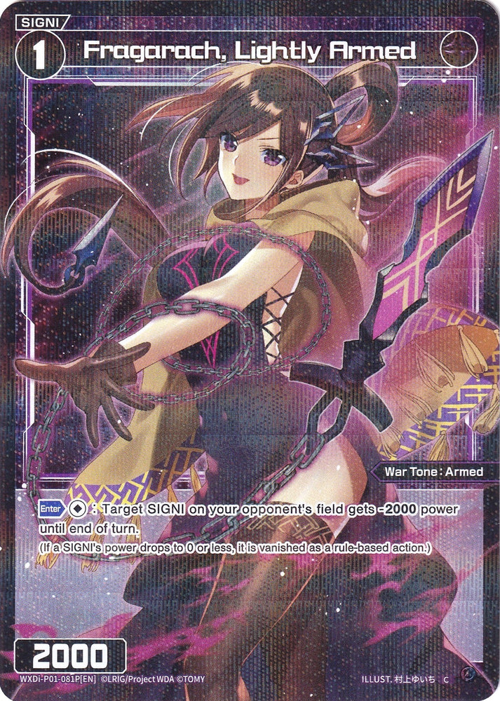 Fragarach, Lightly Armed (Parallel Foil) (WXDi-P01-081P) [Glowing Diva]