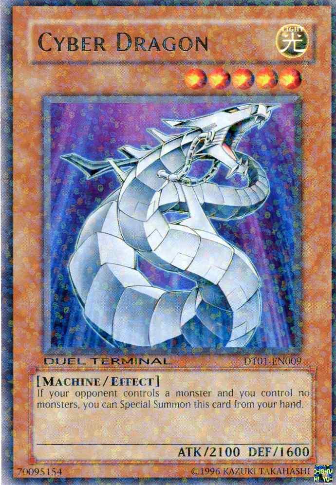 Cyber Dragon [DT01-EN009] Rare (ONLINE ORDER ONLY)