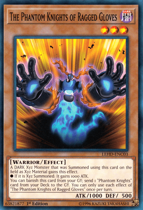 The Phantom Knights of Ragged Gloves [LEHD-ENC03] Common (ONLINE ORDER ONLY)