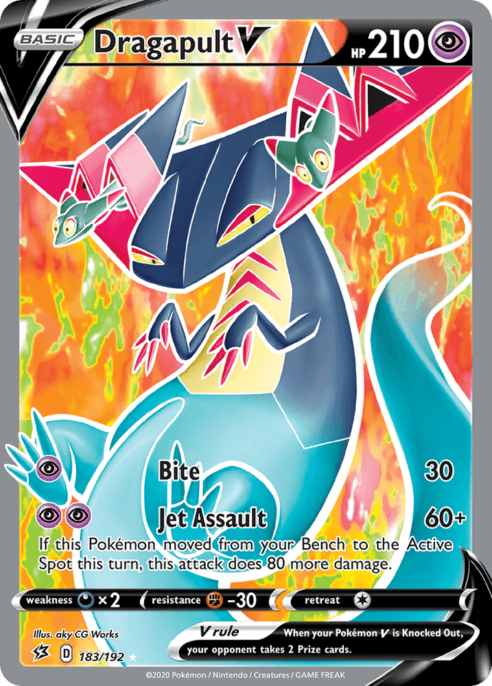 Dragapult V (183/192) [Sword & Shield: Rebel Clash] (Online Only)
