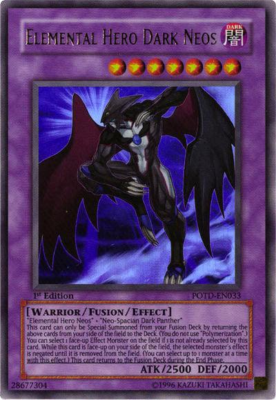 Elemental Hero Dark Neos [POTD-EN033] Ultra Rare (ONLINE ORDER ONLY)