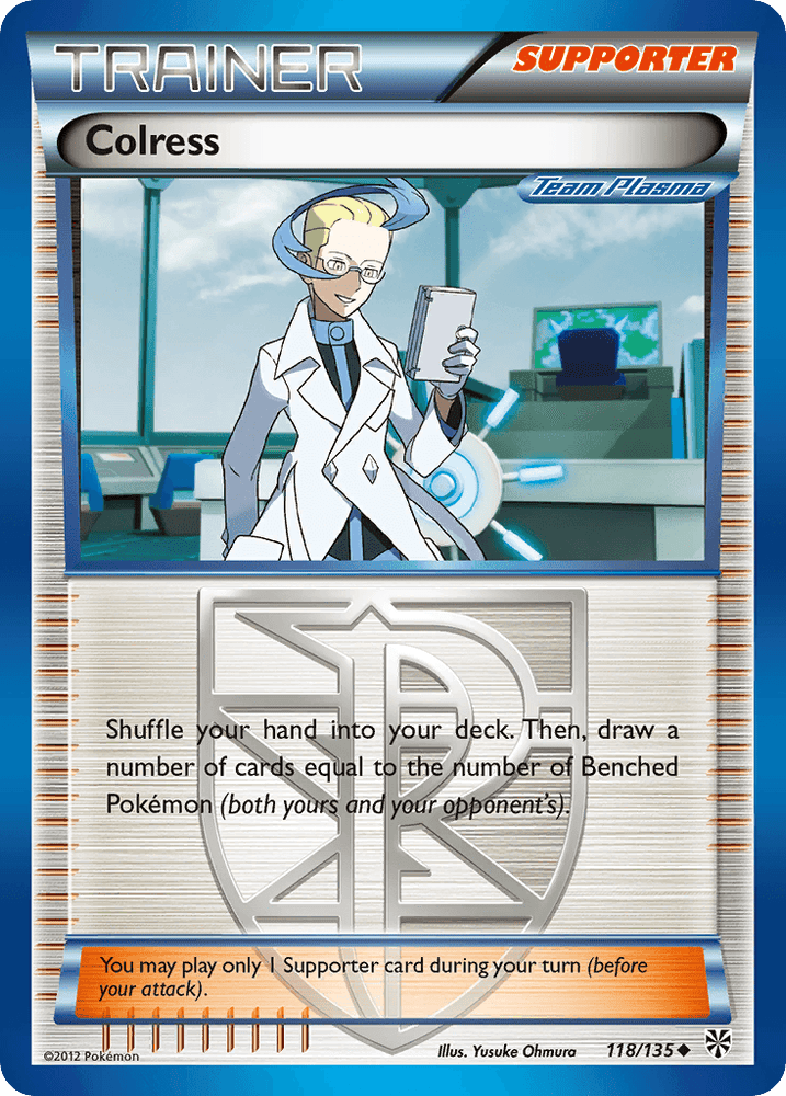 Colress (118/135) [Black & White: Plasma Storm] (Online Only)