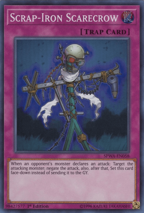 Scrap-Iron Scarecrow [SPWA-EN058] Super Rare (ONLINE ORDER ONLY)