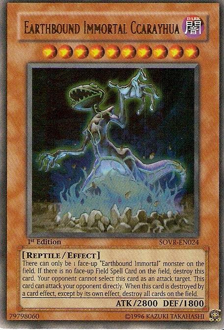 Earthbound Immortal Ccarayhua [SOVR-EN024] Ultra Rare (ONLINE ORDER ONLY)