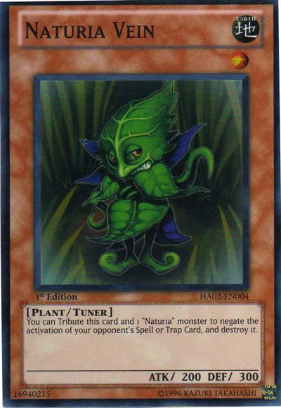 Naturia Vein [HA02-EN004] Super Rare