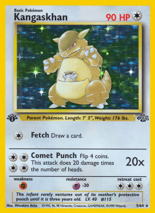 Kangaskhan (5/64) [Jungle 1st Edition] (Online Only)