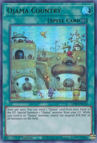 Ojama Country [GFTP-EN110] Ultra Rare (ONLINE ORDER ONLY)