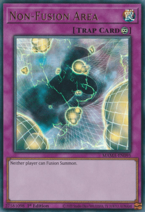 Non-Fusion Area [MAMA-EN095] Ultra Rare (ONLINE ORDER ONLY)