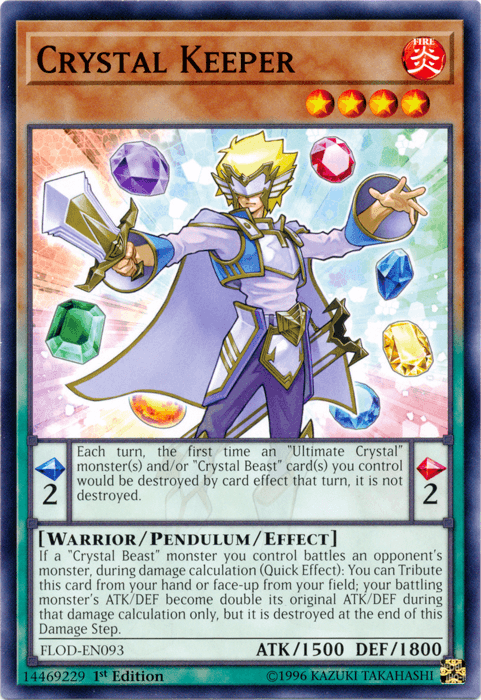 Crystal Keeper [FLOD-EN093] Common (ONLINE ORDER ONLY)