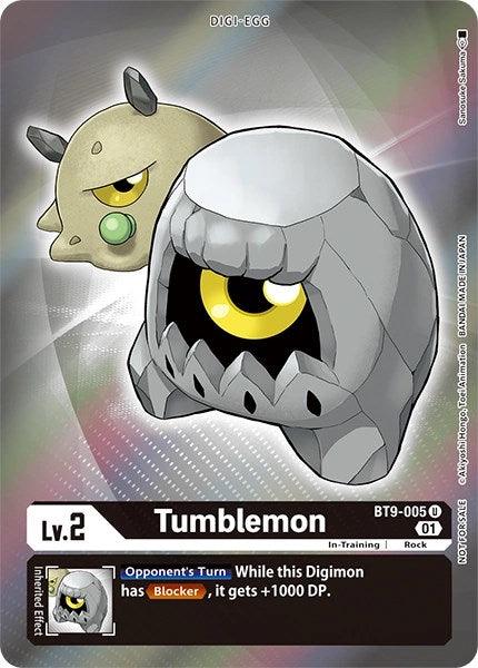 Tumblemon [BT9-005] (Alternative Art - Box Topper) [X Record] (ONLINE ORDER ONLY)