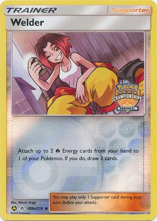 Welder (189a/214) (Regional Championship Promo) [Sun & Moon: Unbroken Bonds] (Online Only)