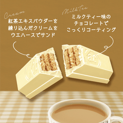 NESTLE Mini KitKat Chocolate Wafer Biscuits Milk Tea Flavor 7 Pieces (ONLINE ORDER ONLY)