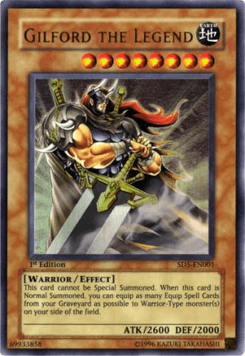 Gilford the Legend [SD5-EN001] Ultra Rare (ONLINE ORDER ONLY)