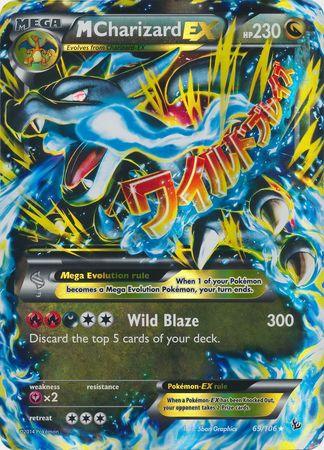 M Charizard EX (69/106) (Jumbo Card) [XY: Flashfire] (Online Only)