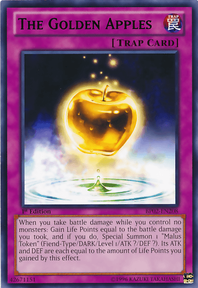 The Golden Apples [BP02-EN208] Mosaic Rare (ONLINE ORDER ONLY)
