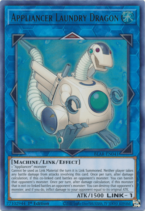 Appliancer Laundry Dragon [BLAR-EN041] Ultra Rare (ONLINE ORDER ONLY)