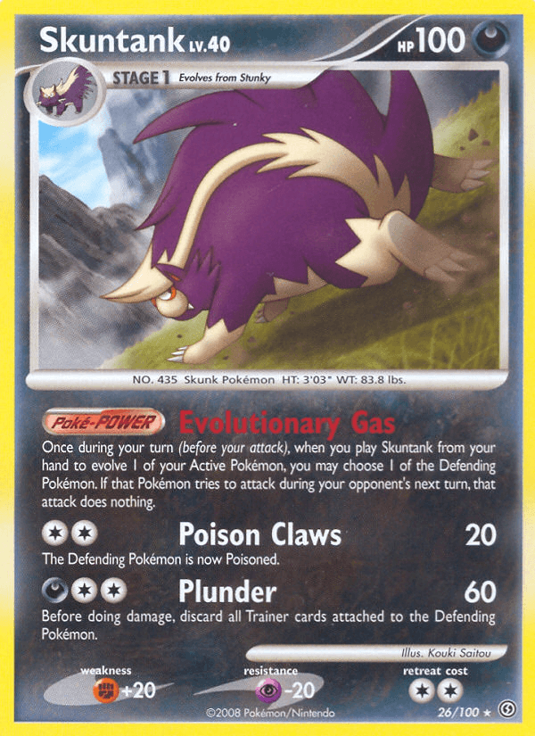 Skuntank (26/100) [Diamond & Pearl: Stormfront] (Online Only)