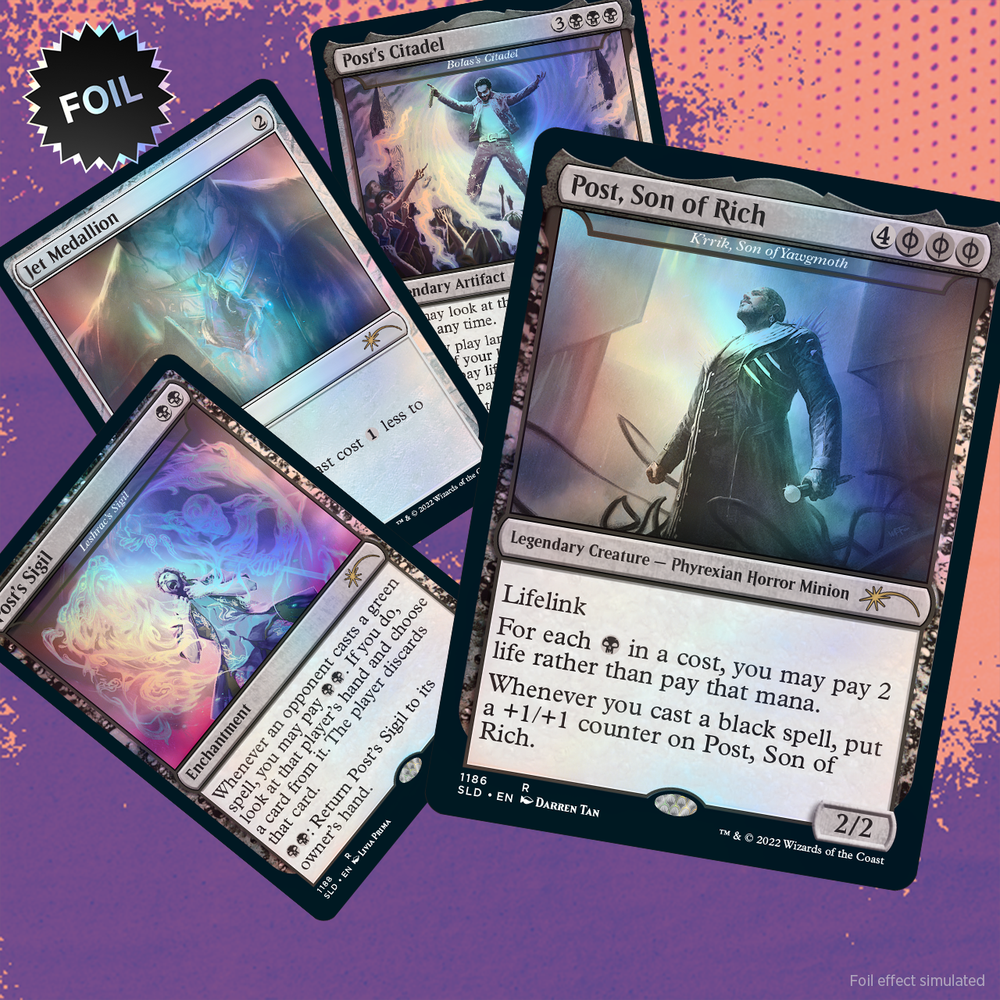 Secret Lair: Drop Series - Secret Lair x Post Malone (Backstage Pass - Foil Edition) (Online Order Only)