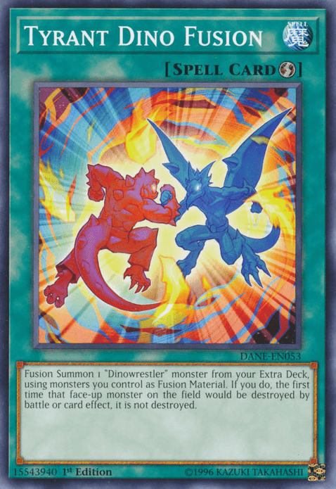 Tyrant Dino Fusion [DANE-EN053] Common (ONLINE ORDER ONLY)