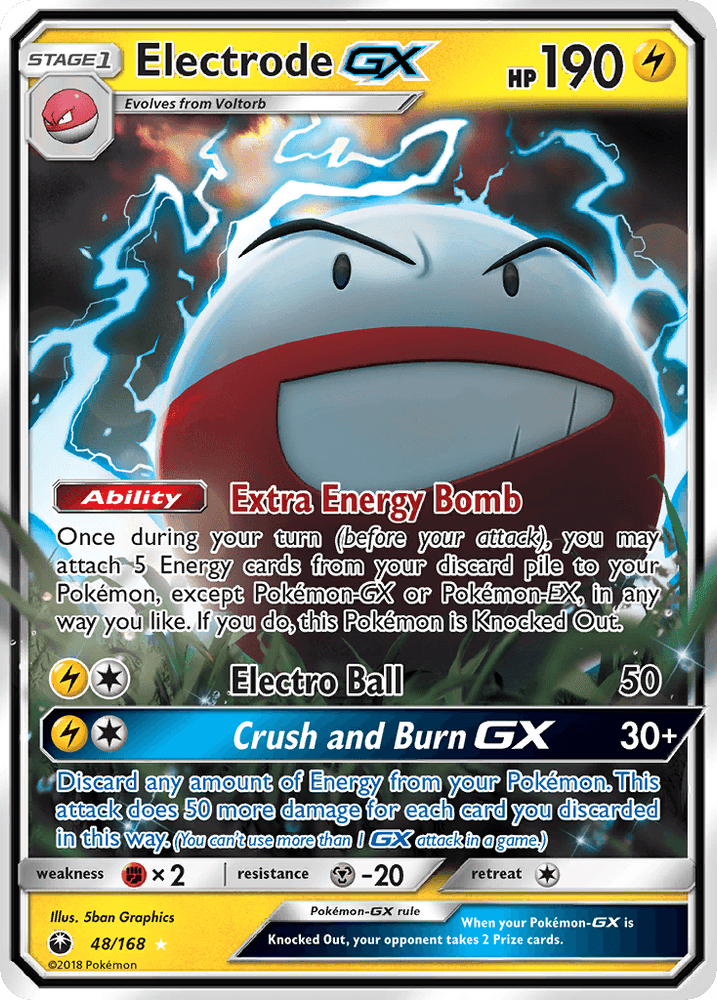 Electrode GX (48/168) [Sun & Moon: Celestial Storm] (Online Only)