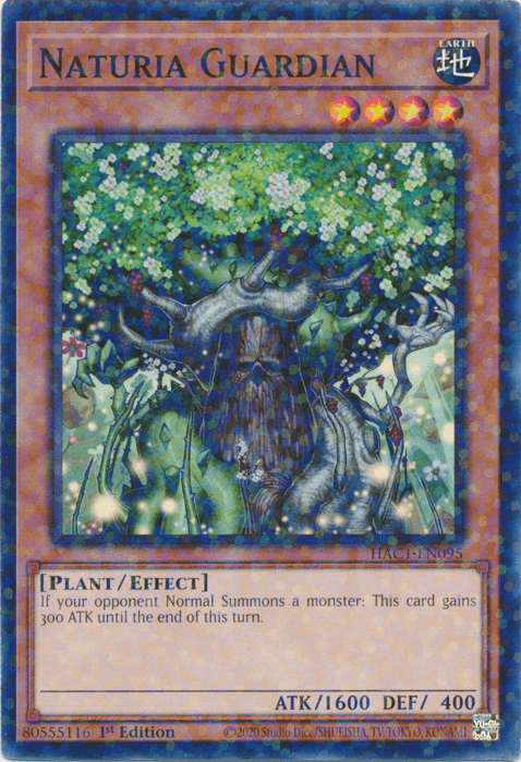 Naturia Guardian (Duel Terminal) [HAC1-EN095] Common (ONLINE ORDER ONLY)