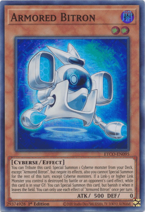 Armored Bitron [ETCO-EN095] Super Rare (ONLINE ORDER ONLY)