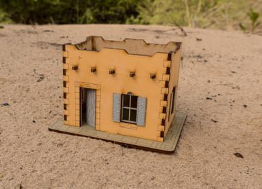 Pre-Painted 28mm Middle Eastern Building - 28MPNT090 (Online Order Only)