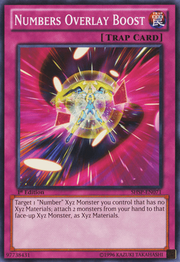 Numbers Overlay Boost [SHSP-EN071] Common (ONLINE ORDER ONLY)