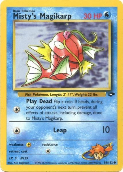 Misty's Magikarp (88/132) [Gym Challenge Unlimited] (Online Only)