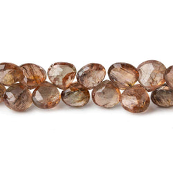 7mm Andalusite Faceted Heart Beads 8.5 inch 61 pieces (ONLINE ORDER ONLY)
