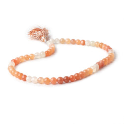 7mm Multi Color Moonstone Plain Round Beads 16 inch 57 beads (ONLINE ORDER ONLY)