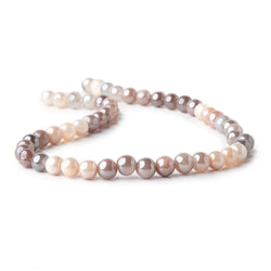 7mm Mystic Multi Color Moonstone Plain Round Beads 13 inch 46 pieces (ONLINE ORDER ONLY)
